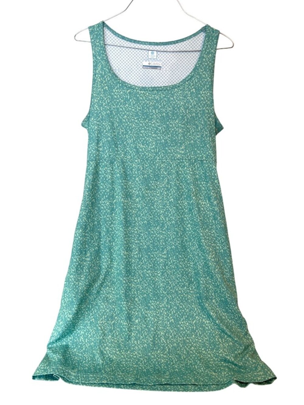 Columbia Omni Freeze Zero Dress Size Medium Cooling Athletic Sleeveless Teal